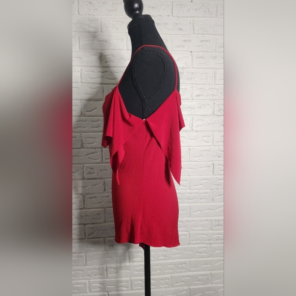 Asymmetrical Tank / Camisole Red - Picture 4 of 7